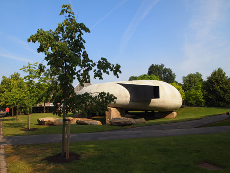 Serpentine Gallery Pavilion 2014 by Smiljan Radic