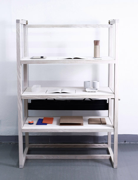 Shelf of Tables by Matej Chabera