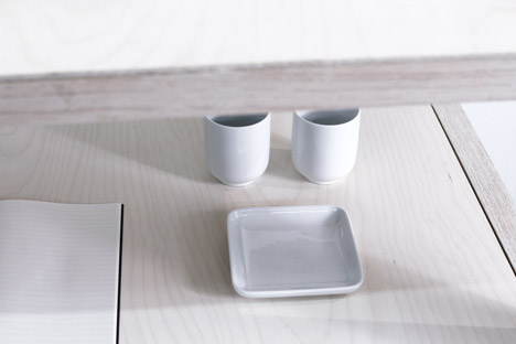Shelf of Tables by Matej Chabera