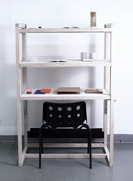 Shelf of Tables by Matej Chabera