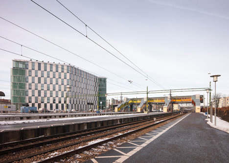 Skyttelbron in Lund by Metro Arkitekter