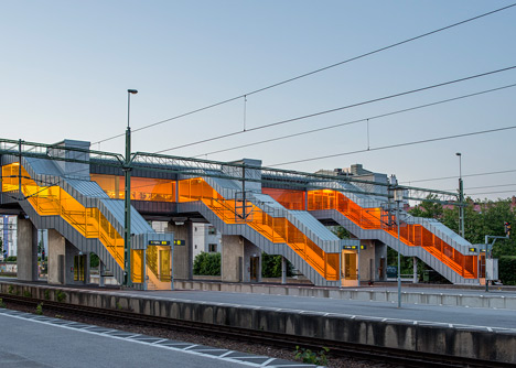 Skyttelbron in Lund by Metro Arkitekter