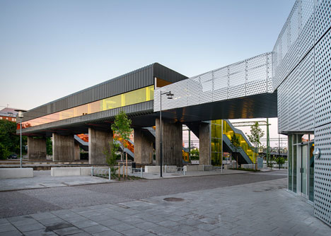 Skyttelbron in Lund by Metro Arkitekter