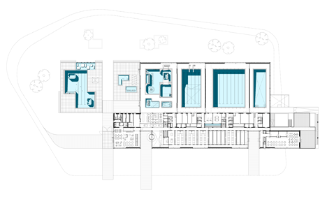 Swimming pool complex Maastricht by Slangen + Koenis Architecten