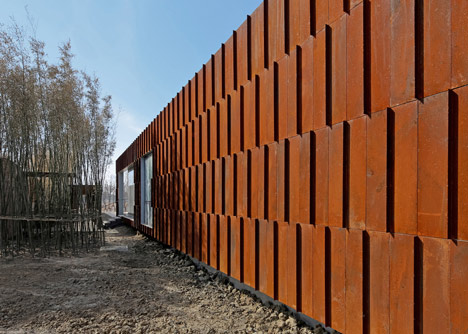 Visitor center in Kunshan China by Vector Architects