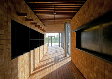 Visitor center in Kunshan China by Vector Architects