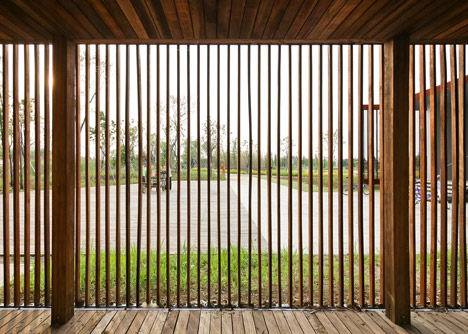 Visitor center in Kunshan China by Vector Architects