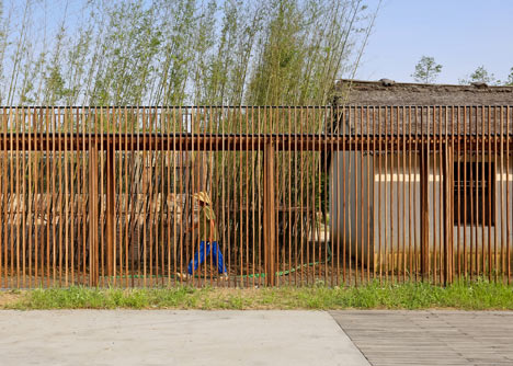Visitor center in Kunshan China by Vector Architects