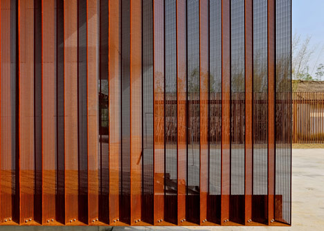 Visitor center in Kunshan China by Vector Architects