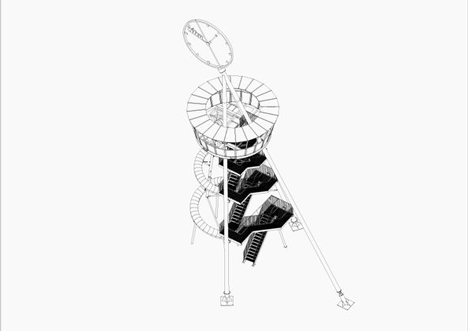 Vitra Slide Tower by Carsten Holler