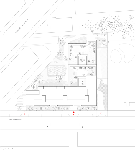 Welfare center for children and teenagers in Paris by Hessamfar and Verons