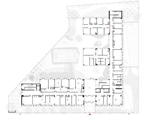 Welfare center for children and teenagers in Paris by Hessamfar and Verons