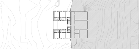 House of the Infinite by Alberto Campo Baeza designed as "a jetty facing out to sea"