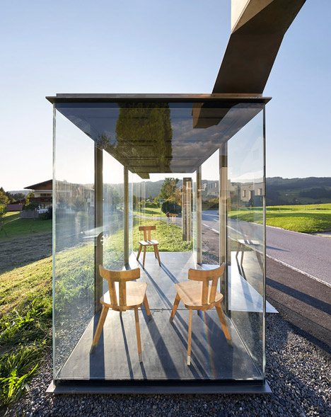 Bus Stops in Krumbach Austria