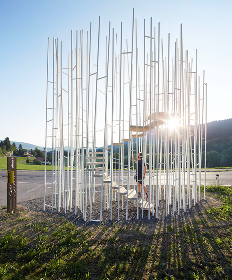 Bus Stops in Krumbach Austria