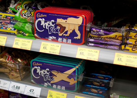Chocolate Airfix models by Robert Cooper