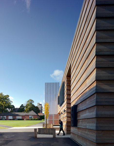 Communication Centre at Pangbourne College by Mitchell Taylor Workshop