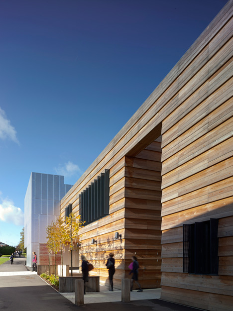Communication Centre at Pangbourne College by Mitchell Taylor Workshop