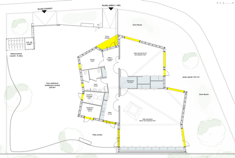 Community centre Sardine by Gayet-Roger Architects