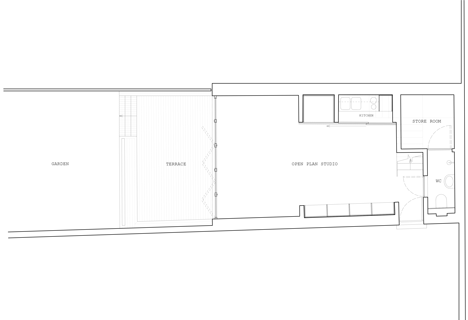 Dalston Studio by Cassion Castle Architects