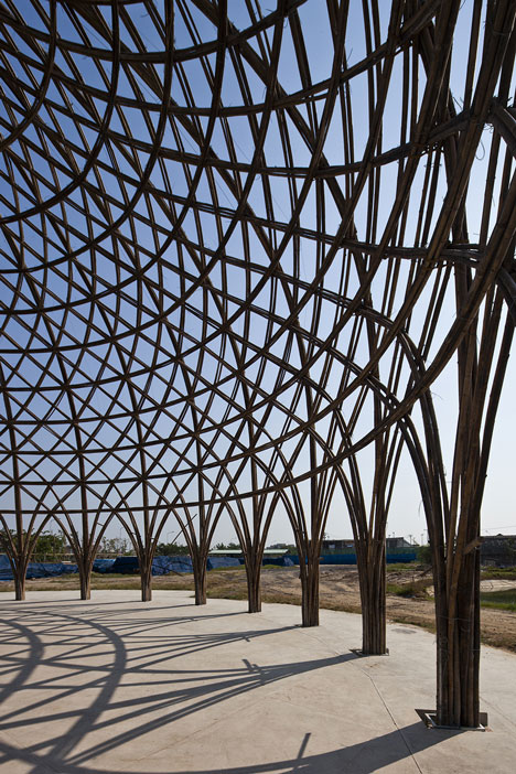 Diamond Island Community Hall in Vietnam by Vo Trong Nghia