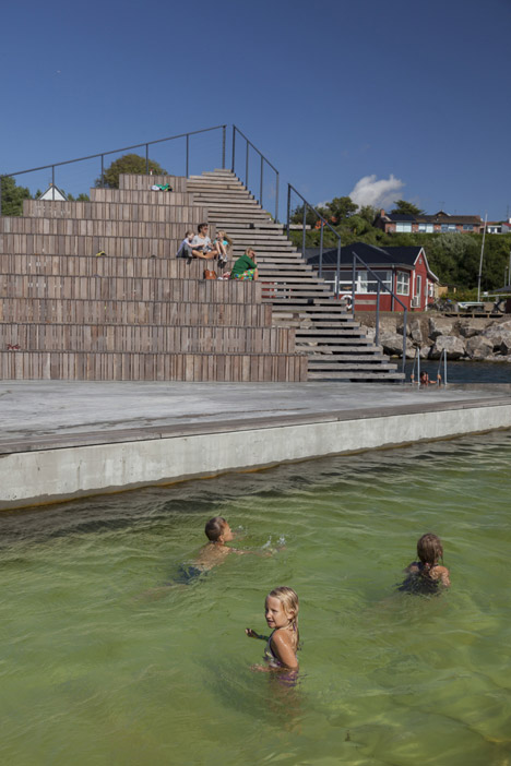 Hasle Harbour Bath by White Arkitetker