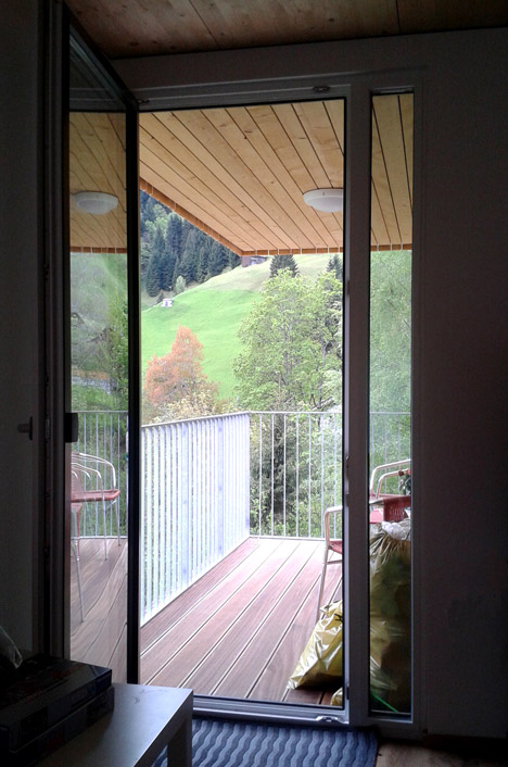 Timber-clad Haus M by Exit Architects is a skiing and hiking retreat in Austria