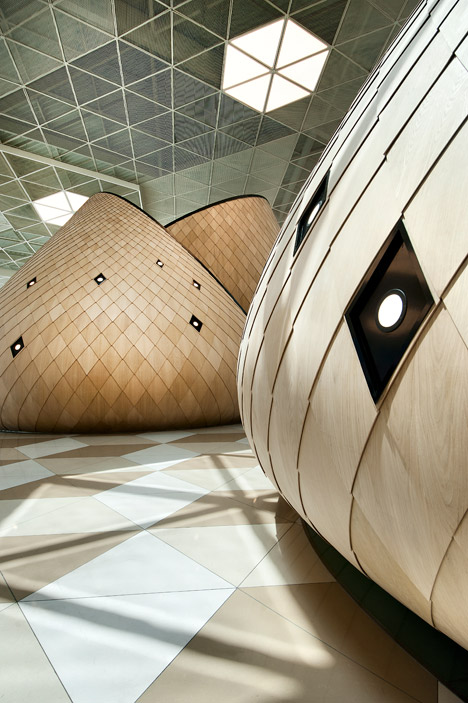 Heydar Aliyev Airport terminal by Autoban