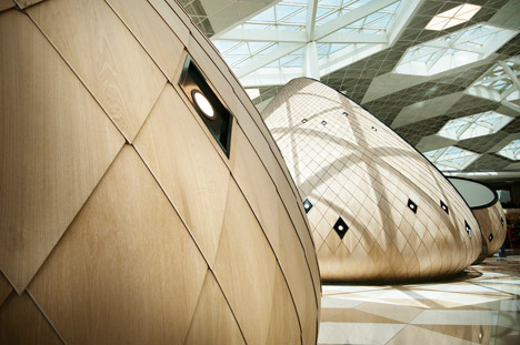 Heydar Aliyev Airport terminal by Autoban