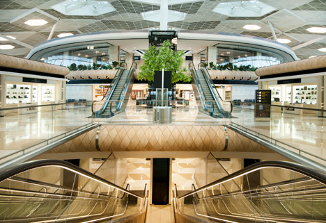 Heydar Aliyev Airport terminal by Autoban