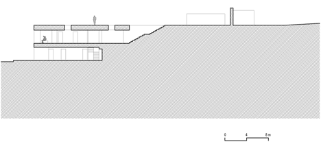 House of the Infinite by Alberto Campo Baeza designed as "a jetty facing out to sea"