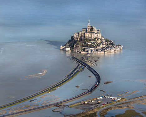 Jetty to Mont-Saint-Michel by Dietmar Feichtinger Architectes