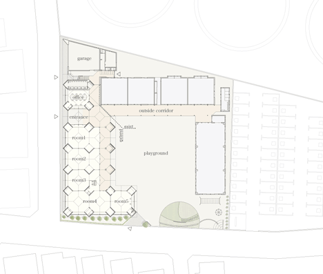 Nursery in Kashiwa City by Soichi Yamasaki