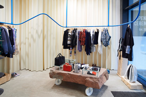Opening Ceremony Shoreditch boutique by Max Lamb