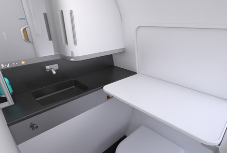 Priestmangoode airline interior for Embraer