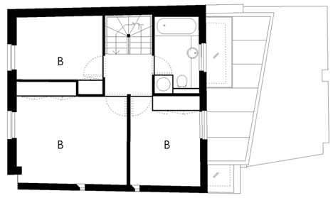 Robert_Dye_extend_London_mews_house_dezeen_1