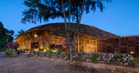 Salvaged Ring coffee house by a21studio