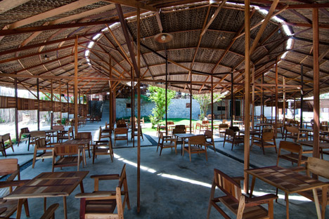 Salvaged Ring coffee house by a21studio