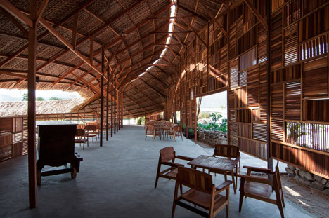 Salvaged Ring coffee house by a21studio