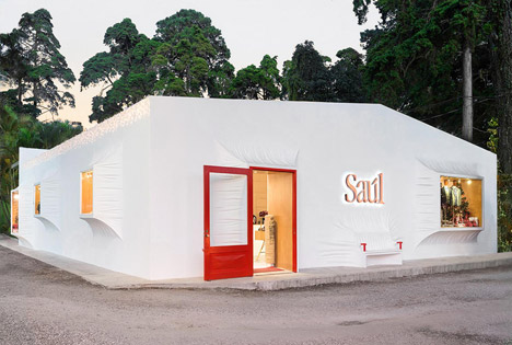 Saul E Méndez menswear store by Taller KEN