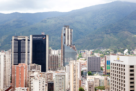 Torre David skyscraper photographed by Iwan Baan