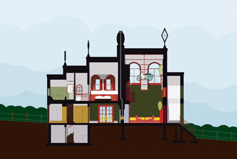 A House for Essex by Garyson Perry and Fat for Living Architecture