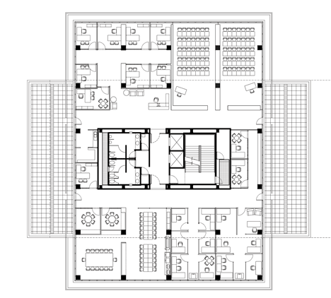 Bioinnova office block by Tatiana Bilbao