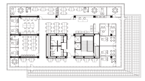 Bioinnova office block by Tatiana Bilbao