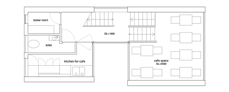 L'Espoir Blanc cafe and sweet shop by Yuko Nagayama