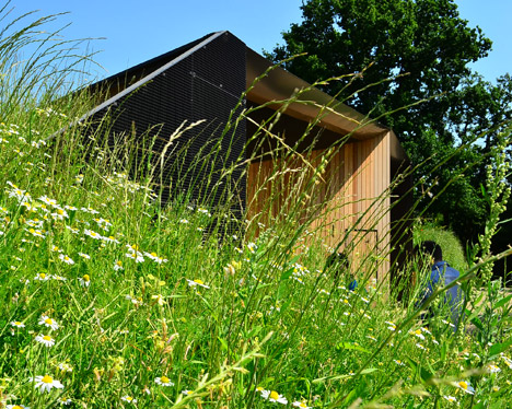 Hidden locker rooms by MU Architecture