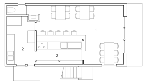 Higashihayashiguchi Dwelling with shop by ALTS Design Office
