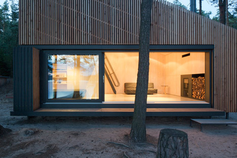 Lake Cabin by FAM Architekti