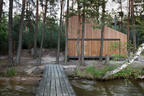 Lake Cabin by FAM Architekti