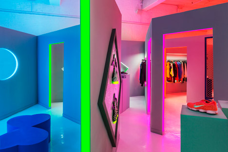 Nike pop-up by Storey Studio